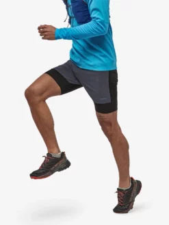 PATAGO01 Patagonia Men's Endless Run Shorts - Black Clothing