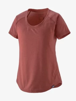 PATAGO01 Patagonia Short Sleeve Cap Cool Trail Shirt - Rosehip Clothing 7 PATAGO01 Patagonia Short Sleeve Cap Cool Trail Shirt - Rosehip Clothing