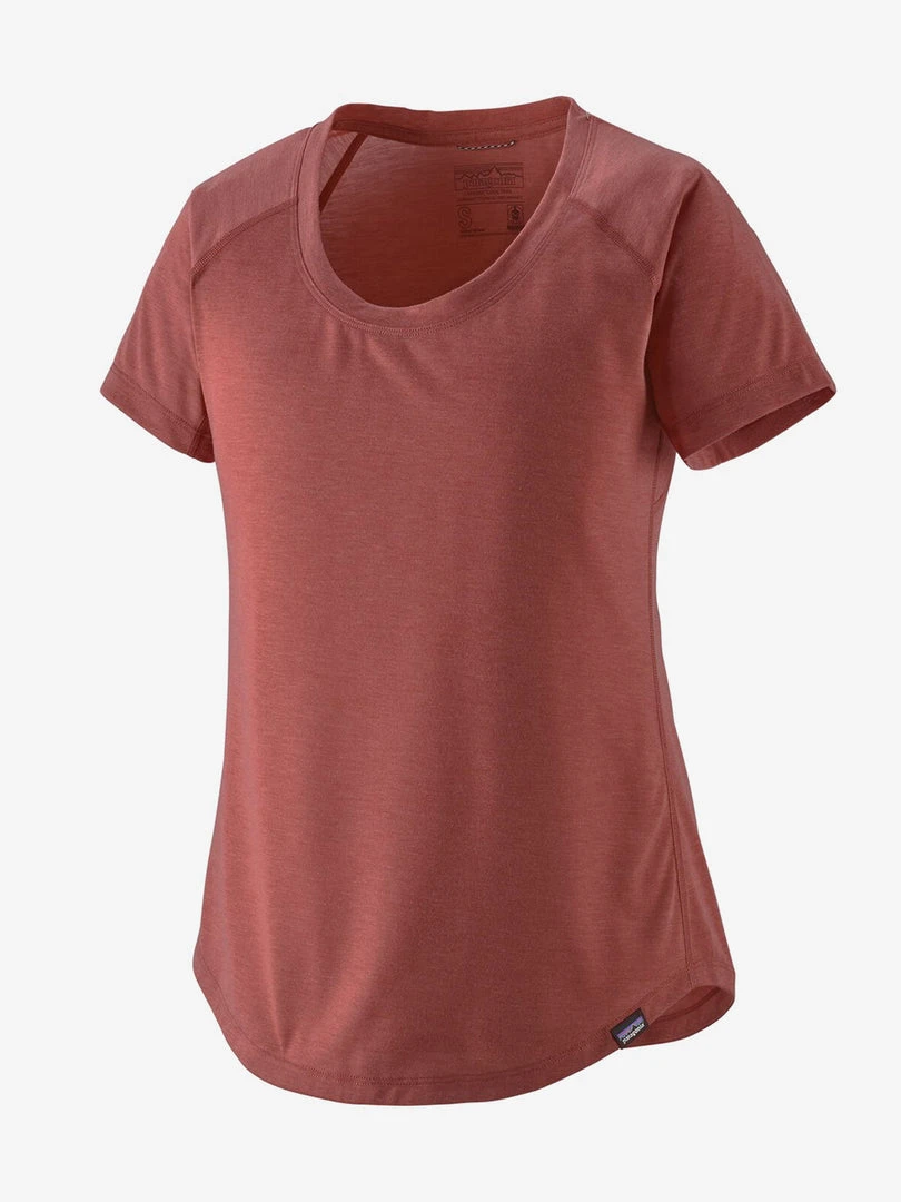 PATAGO01 Patagonia Short Sleeve Cap Cool Trail Shirt - Rosehip Clothing 5 PATAGO01 Patagonia Short Sleeve Cap Cool Trail Shirt - Rosehip Clothing