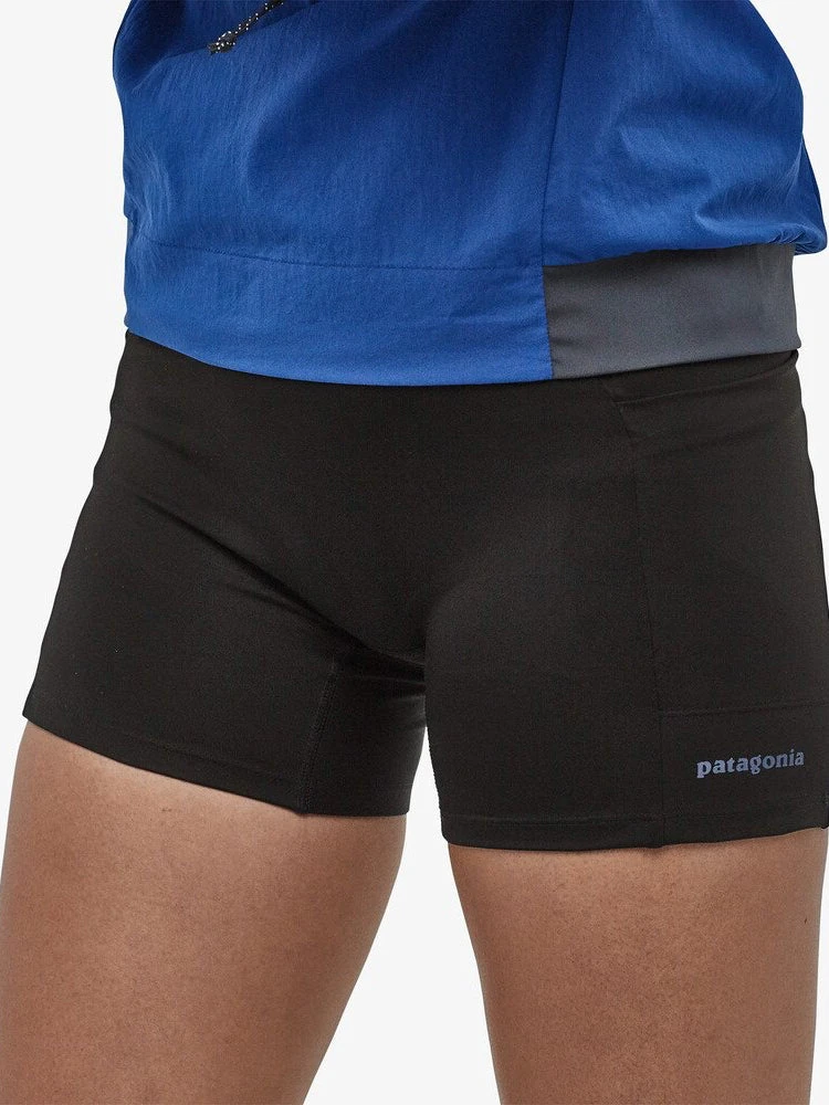 PATAGO01 Patagonia Women's Endless Run Shorts - Black 3 PATAGO01 Patagonia Women's Endless Run Shorts - Black