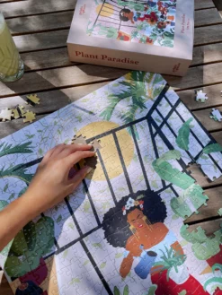 PRINTS01 With Love... Prints In Pieces Jigsaw Puzzle 500 Pieces - Plant Paradise