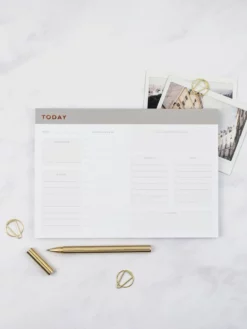 PONDER01 Books Ponderlily Today Notepad - Sage