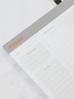 PONDER01 Books Ponderlily Today Notepad - Sage