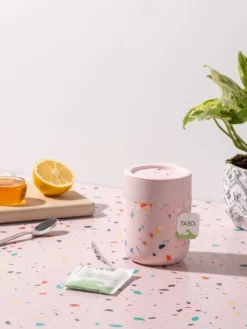 STONEM01 With Love... W&P Porter Mug 12oz - Terrazzo Blush