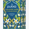 PUKKAH01 Wellbeing & Lifestyle Pukka Chamomile Vanilla & Manuka Honey Organic Tea