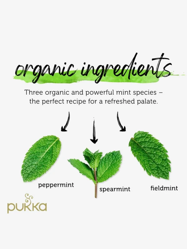 PUKKAH01 Pukka Three Mint Organic Tea 5 PUKKAH01 Pukka Three Mint Organic Tea