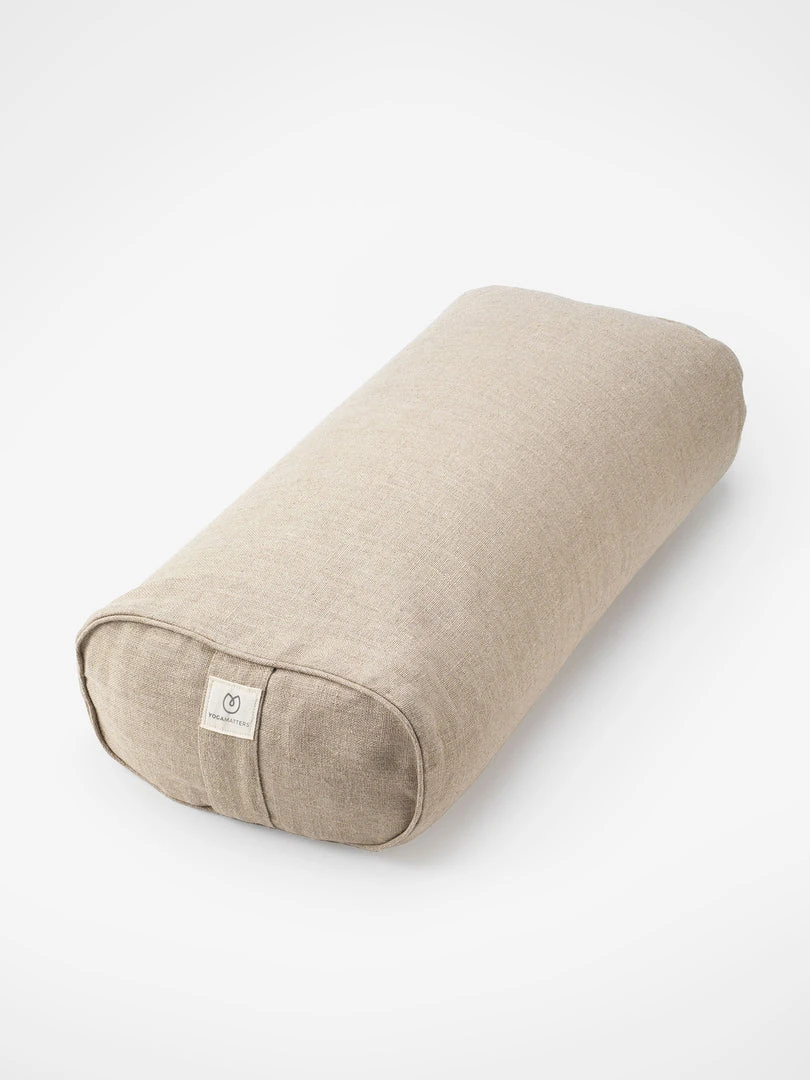 LOYALE01 Yogamatters Hemp Rectangular Buckwheat Bolster - Natural Basics 3 LOYALE01 Yogamatters Hemp Rectangular Buckwheat Bolster - Natural Basics