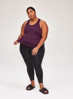 EASEDK01 Clothing Girlfriend Collective Train Relaxed Tank - Plum