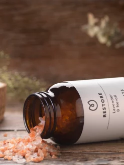 JOINBR01 Yogamatters Restore Bath Salts - Lavender + Neroli 250g