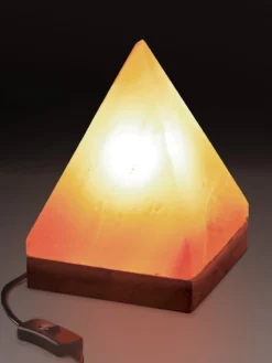 NAMAST01 Namaste Pyramid Himalayan Salt Lamp Wellbeing & Lifestyle