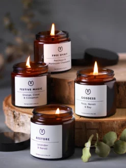 JOINBR01 Beauty & Home Gifts Yogamatters Festive Magic Soy Wax Candle - Orange, Cinnamon & Clove