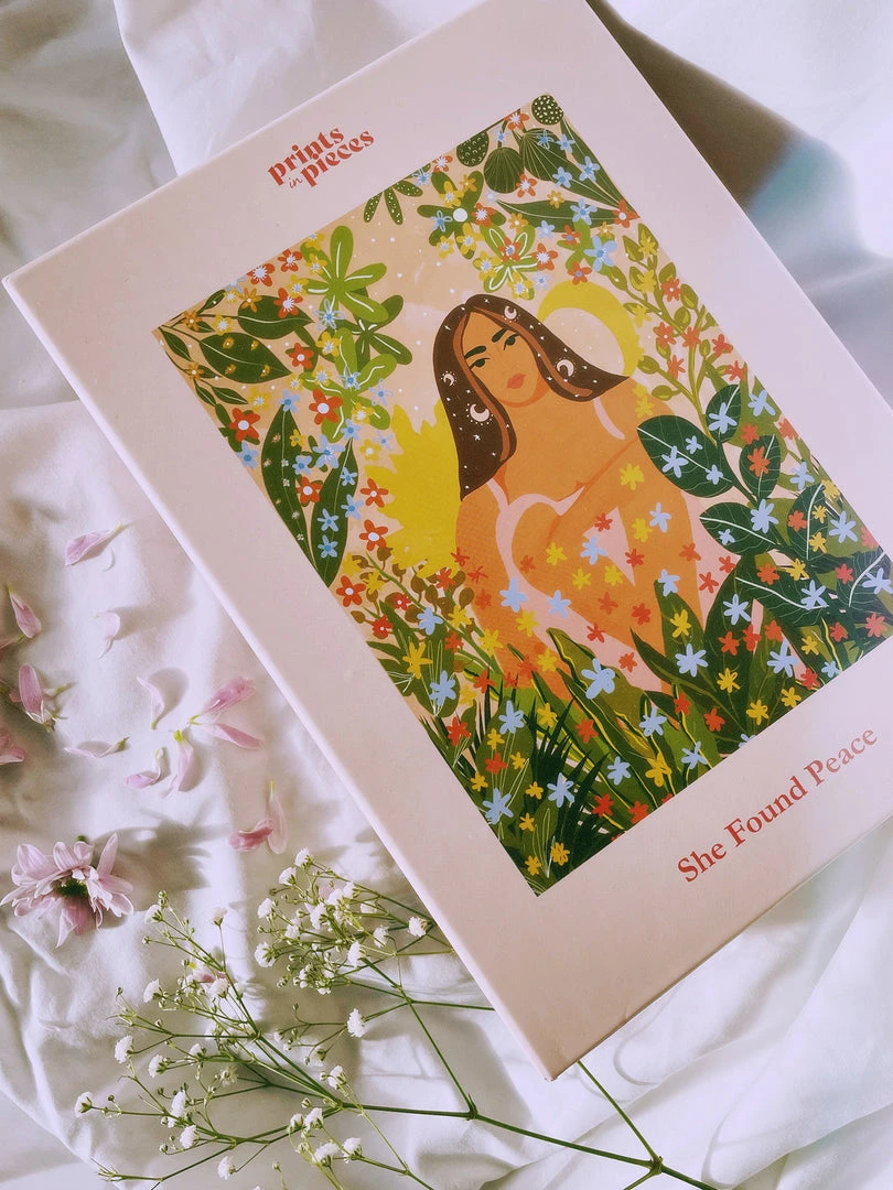 PRINTS01 With Love... Prints In Pieces Jigsaw Puzzle 500 Pieces - She Found Peace 5 PRINTS01 With Love... Prints In Pieces Jigsaw Puzzle 500 Pieces - She Found Peace