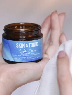 SKINAN01 Wellbeing & Lifestyle Skin & Tonic Calm Clean Cleansing Balm