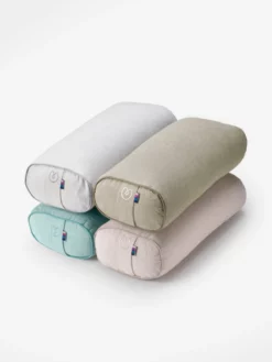 LOYALE01 Yogamatters Organic Cotton Small Rectangular Buckwheat Bolster Basics