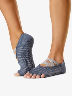 YOGAMA02 Clothing Toesox Grip Half Toe Elle - Sail Away
