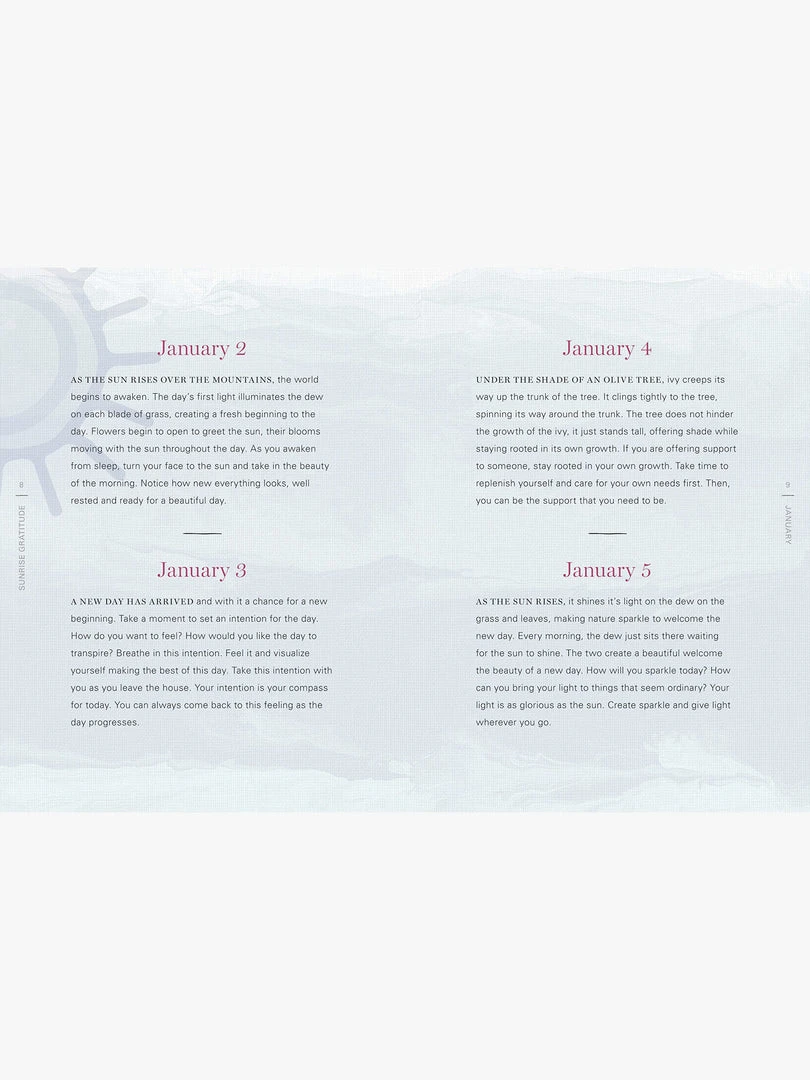 HACHET01 Books Sunrise Gratitude 6 HACHET01 Books Sunrise Gratitude