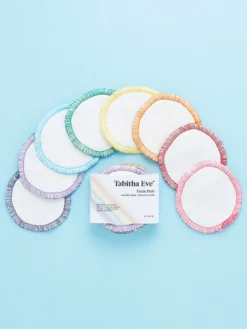 TABITH01 Wellbeing & Lifestyle Tabitha Eve Bamboo Make Up Rounds - Pack Of 8 - PRIDE