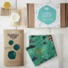 THEBEE01 The Beeswax Wrap Eco Kitchen Starter Kit - Sea Ethical & Eco-Friendly Gifts 1 THEBEE01 The Beeswax Wrap Eco Kitchen Starter Kit - Sea Ethical & Eco-Friendly Gifts