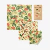 THEBEE01 Wellbeing & Lifestyle The Beeswax Wrap Emma Bridgewater Set Of 3 - Rowan & Butterfly Print