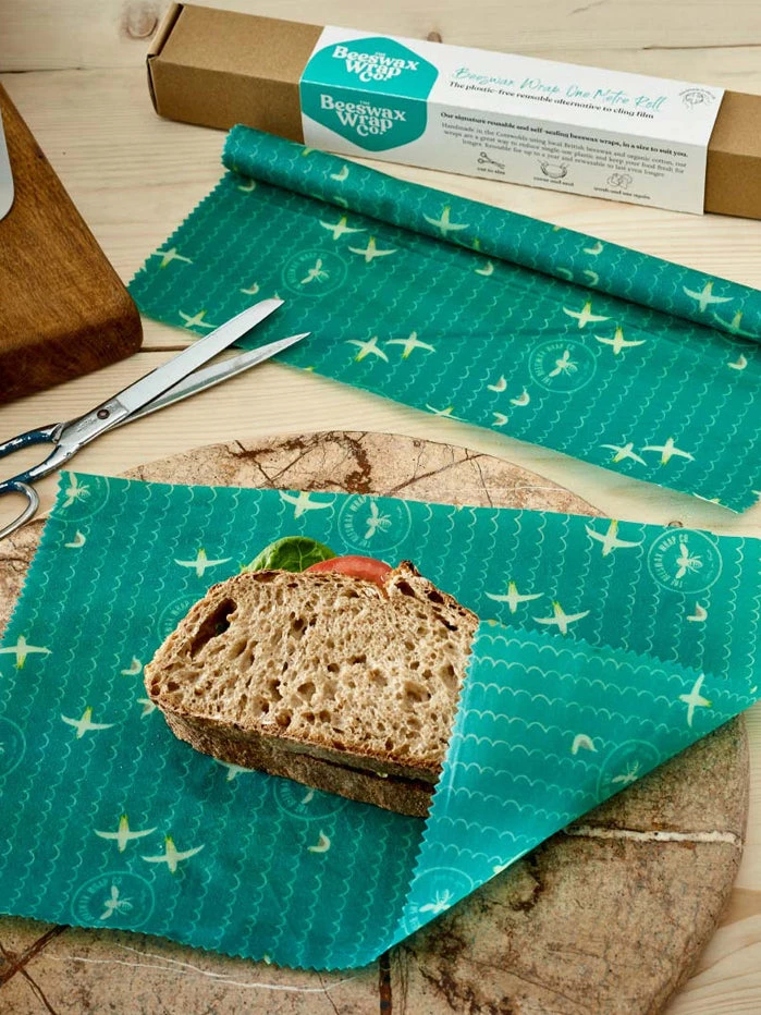 THEBEE01 The Beeswax Wrap One Metre Roll - Soar Ethical & Eco-Friendly Gifts 4 THEBEE01 The Beeswax Wrap One Metre Roll - Soar Ethical & Eco-Friendly Gifts