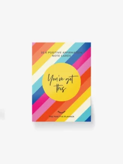 POSITI02 The Positive Planner Positive Affirmation Notecards