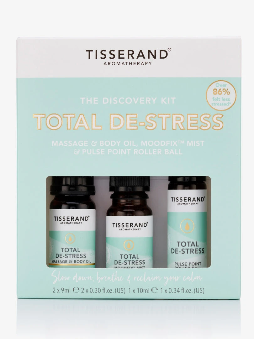 FIRSTN01 Tisserand Total De-Stress Discovery Kit 3 FIRSTN01 Tisserand Total De-Stress Discovery Kit