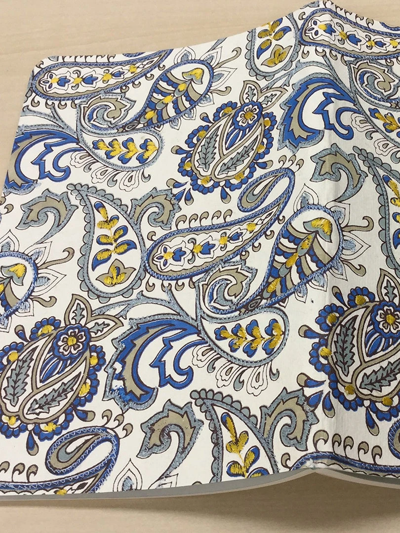ABRAMC01 Wellbeing & Lifestyle Handmade Journal - Paisley 4 ABRAMC01 Wellbeing & Lifestyle Handmade Journal - Paisley