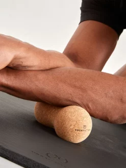 FUHENG01 Yogamatters Cork Peanut Massage Roller