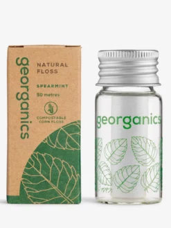 GEORGA01 Wellbeing & Lifestyle Georganics Natural Dental Floss - Spearmint