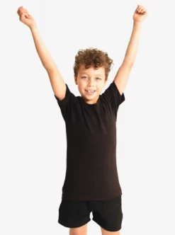 RCM01 Yogamatters Boys' Eco Short Sleeve Yoga T-Shirt