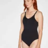 BRAINT01 Clothing Thought Recycled Nylon Seamless Body - Black