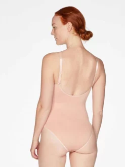 BRAINT01 Thought Recycled Nylon Seamless Body - Blush