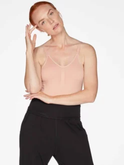 BRAINT01 Thought Recycled Nylon Seamless Body - Blush