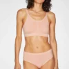 BRAINT01 Thought Recycled Nylon Seamless Bralet - Blush Clothing