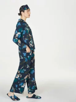 BRAINT01 Thought Tabbie Printed Slippers - Navy With Love... 8 BRAINT01 Thought Tabbie Printed Slippers - Navy With Love...