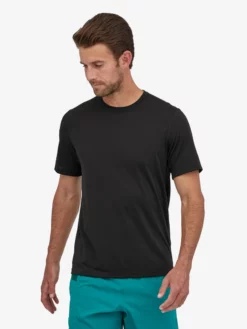 PATAGO01 Clothing Patagonia Cap Cool Trail Shirt - Black