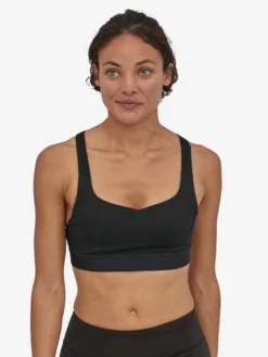 PATAGO01 Clothing Patagonia Switchback Sports Bra - Black