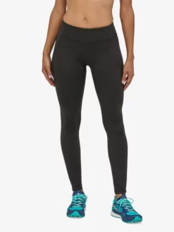 PATAGO01 Patagonia Centered Tights - Black Clothing