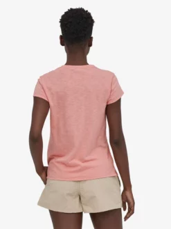 PATAGO01 New In Patagonia Mainstay Tee - Sunfade Pink