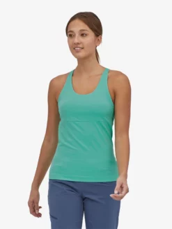 PATAGO01 Clothing Patagonia Mibra Tank - Iggy Blue