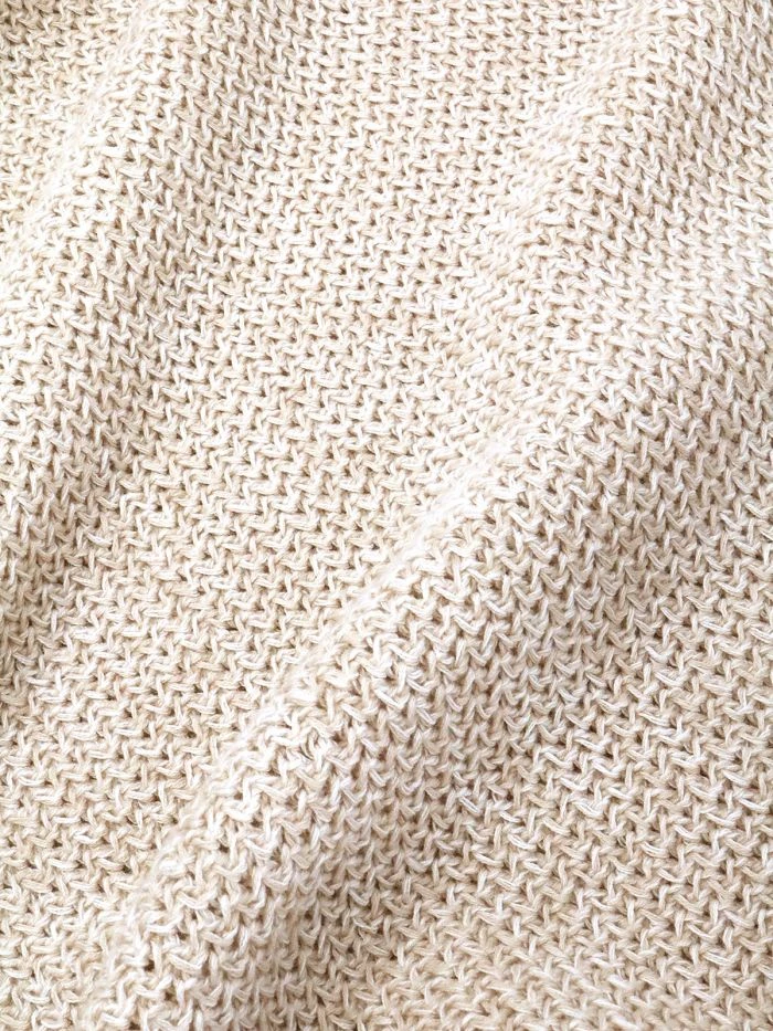 BRAINT01 Clothing Thought Organic Cotton Chunky Knit Jumper - Warm White 6 BRAINT01 Clothing Thought Organic Cotton Chunky Knit Jumper - Warm White