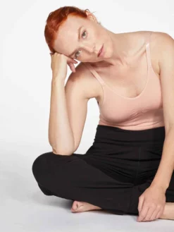 BRAINT01 Thought Dashka Bamboo & Organic Cotton Slacks - Black Clothing