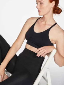 BRAINT01 Clothing Thought Bamboo & Organic Cotton Leggings - Black