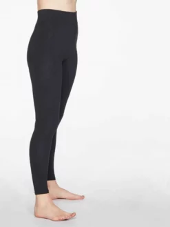 BRAINT01 Clothing Thought Bamboo & Organic Cotton Leggings - Black