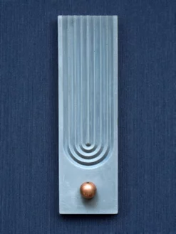 WORLDL01 Worldly Aromas Hara Incense Holder - Cyan 13 WORLDL01 Worldly Aromas Hara Incense Holder - Cyan