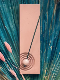 WORLDL01 Worldly Aromas Ishq Incense Holder - Rose