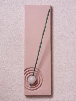 WORLDL01 Worldly Aromas Ishq Incense Holder - Rose