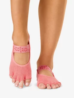 YOGAMA02 Toesox Grip Half Toe Mia - Summer Sunset