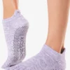 YOGAMA02 Clothing Toesox Grip Full Toe Low Rise - Heather Purple