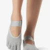 YOGAMA02 Toesox Grip Full Toe Mia - Heather Grey Clothing